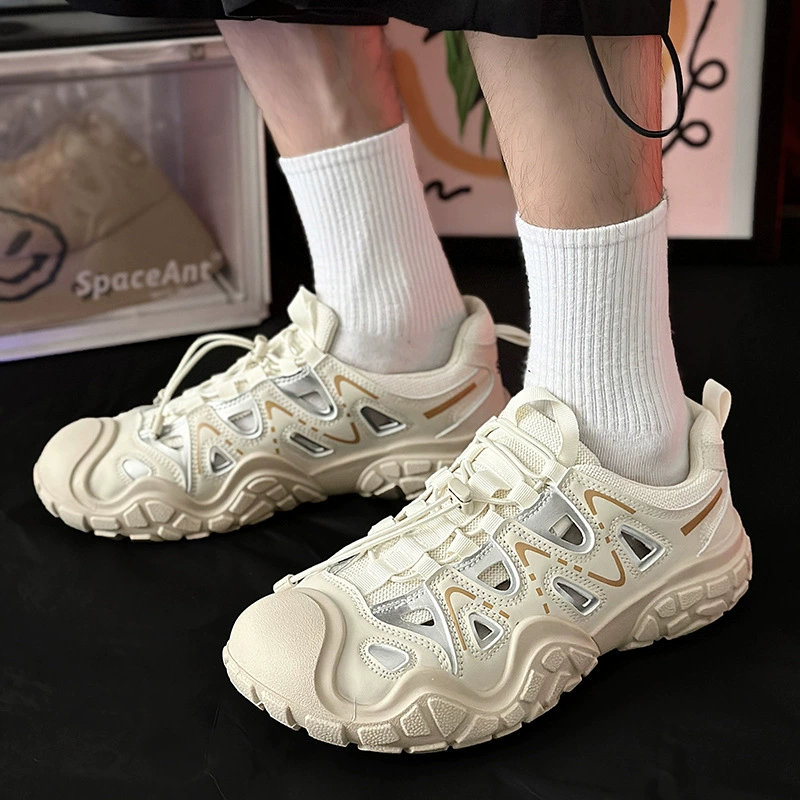 Обувь Birkenstock, новые модные мужские походные туфли, повседневная обувь, легкие универсальные уличные туфли в корейском стиле на мягкой подошве с низким берцем