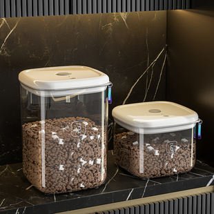 Cat Food Storage Barrel, Dog Food Sealed Barrel, Moisture-Proof Food Storage Barrel, Pet Food Sealed Cat Food Can, Household Storage Box
