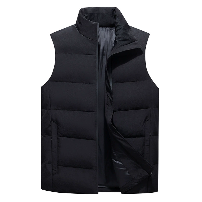 Demi-season vest with down for beloved, jacket, 2021 collection, duck down, increased thickness