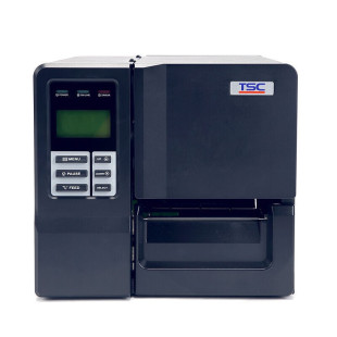 TSC ME240 industrial label printer coated paper label matte silver bar code adhesive sticker printer