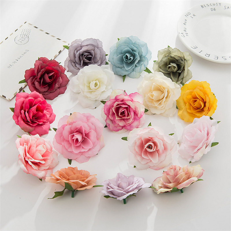 Rosas artificiales para bodas