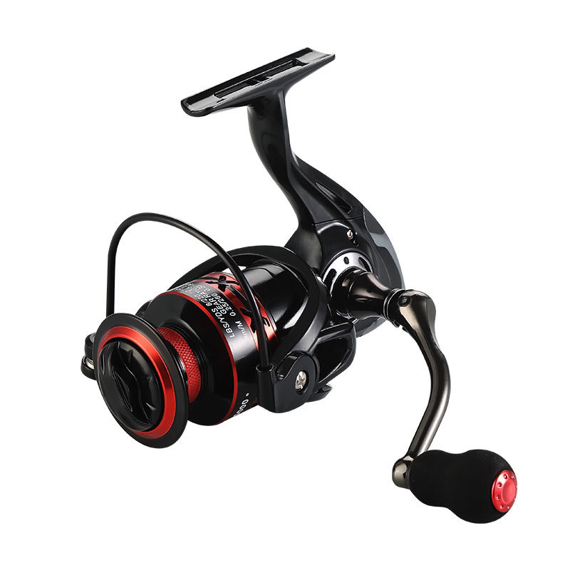 Golden Shark King carrete de pesca todo el metal rueda giratoria carrete de pesca tiro largo Luya ancla carrete de pesca rueda de polo mar