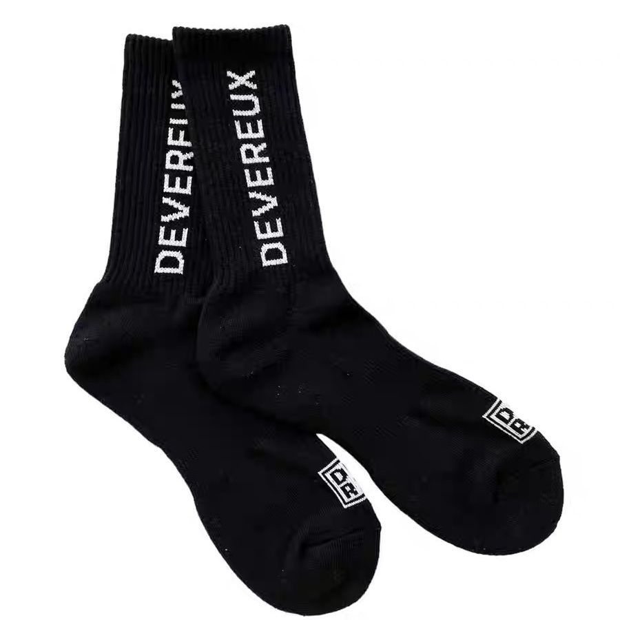 Korean Original New Golf Sports Breathable Sweat-Wicking Casual Mid-Calf Socks for Men and Women Couples Long Socks