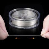 Эластичный мяч из жемчуга, ожерелье, браслет с бусинами, 0.2mm