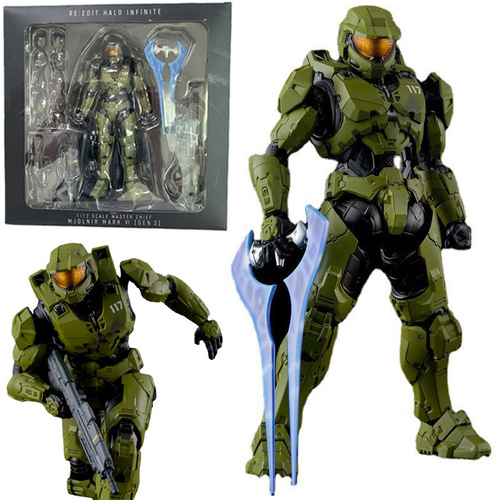 Halo 5 Master Chief HALO Halo Infinite 1/12 movable model doll boxed ornaments