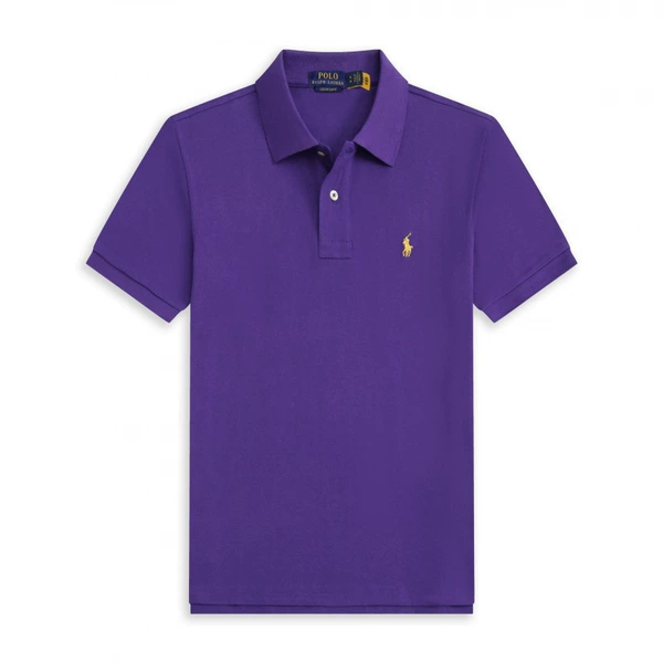 Purple POLO yellow label