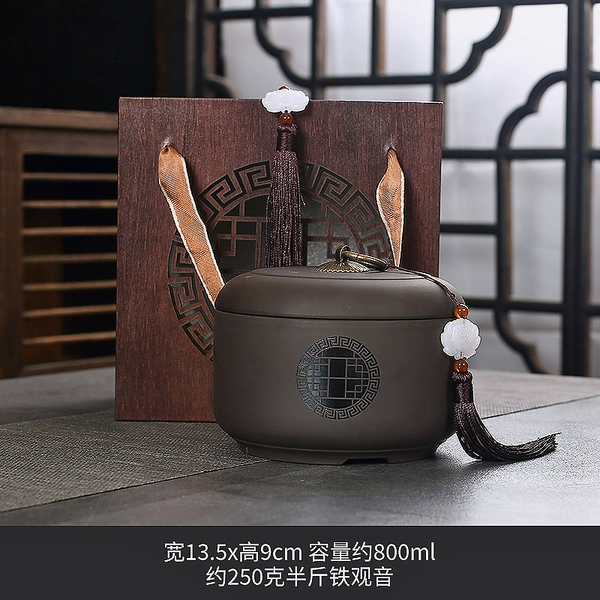 Perfect Zen-Heaven and Earth Jar-Single Jar Hollow Gift Box