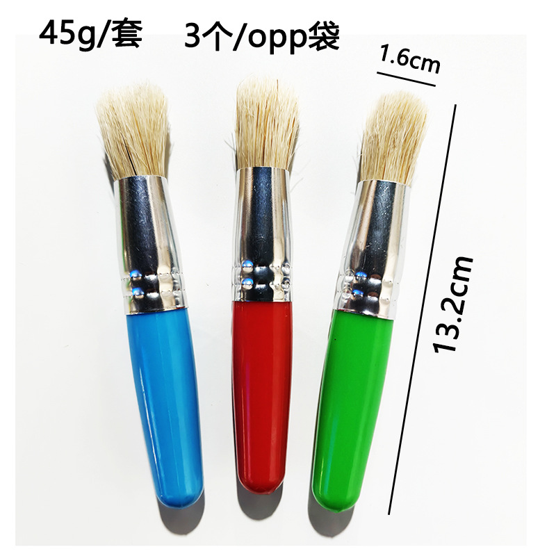 各種ナイロン絵筆水彩絵筆線筆水チョーク絵の具セットブラシ美術画材