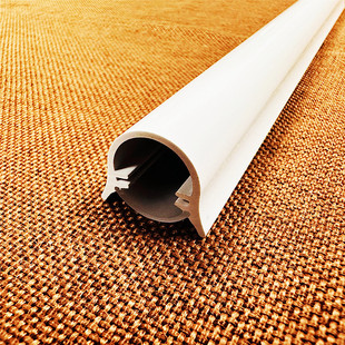 Customized Abs Plastic Profiled Profile Wire Protection Sleeve Construction Building Materials Source Factory