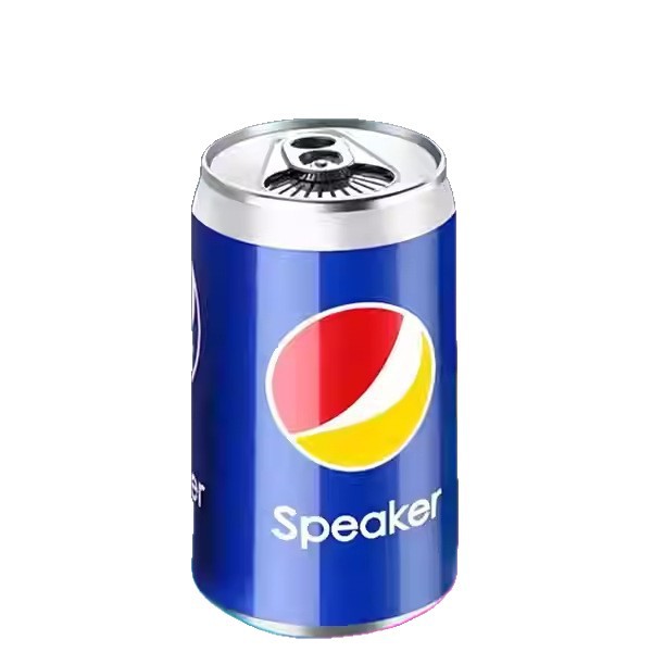 Cross-Border Wireless Bluetooth Speaker Mini Portable Stereo for Mobile Phone, Computer, and Can-Shaped Portable Subwoofer
