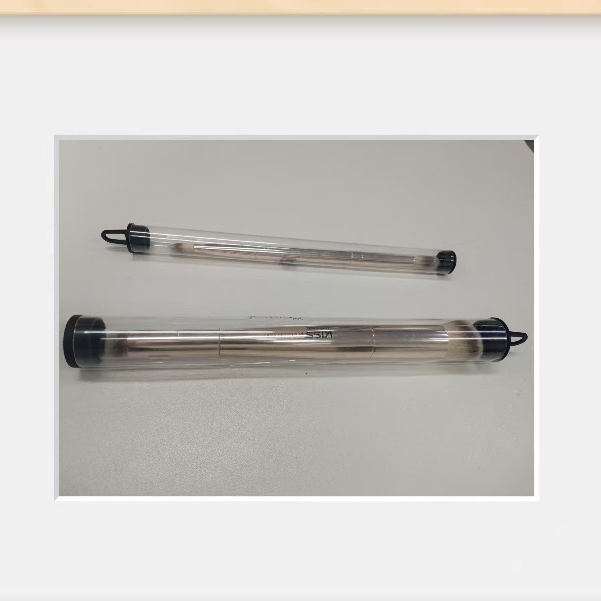 Tubo de embalaje de proceso PC / PVC transparente, tubo de embalaje de cosméticos, tubo de embalaje de incienso, tubo de embalaje sellado, paquete de alta transparencia