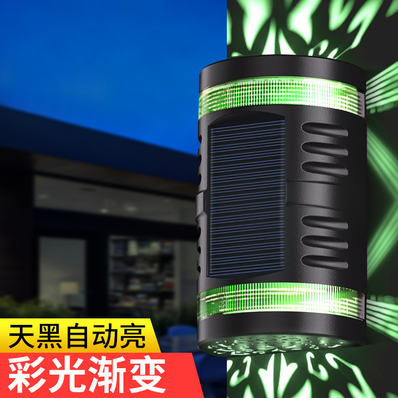 [プロモーションアイテム] 屋外防水ソーラー階段ライト三角形ステップライト中庭庭の装飾階段|undefined