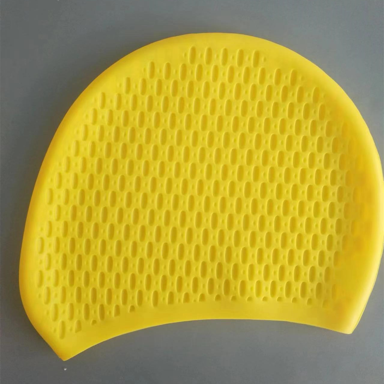 Verano de silicona agua gota gorro de natación extra grande deportes burbuja gorro de natación elástico impermeable protección auditiva grande pelo largo no apretado