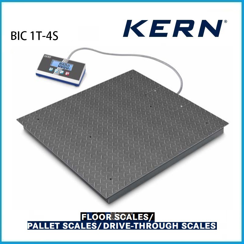 600/1500kg 地秤 高分辨率 BIC 1T-4S KERN品牌