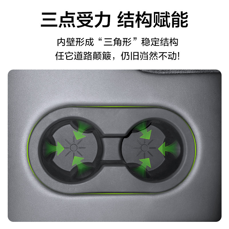 适用于特斯拉25年焕新Y后排扶手位水杯架ModelYJuniper汽车配件|undefined