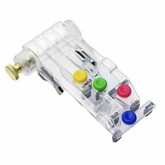 クロスボーダーの初心者のワンボタンと弦の初心者の怠け者の痛み防止の指の力器はギターの補助器を弾きます。