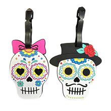 Z 32267 Cartoon Skull Luggage Tag Ȥζ������ ŷ���羳