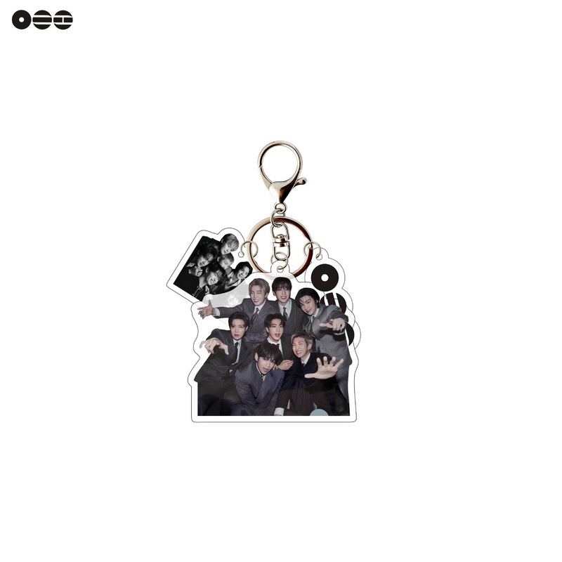Bts 26Th Anniversary New Acrylic Three-Piece Keychain Set Bag Pendant Celebrity Merchandise