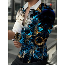 T 74323 Retro Texture Long-sleeve Shirt ������������������ͨ