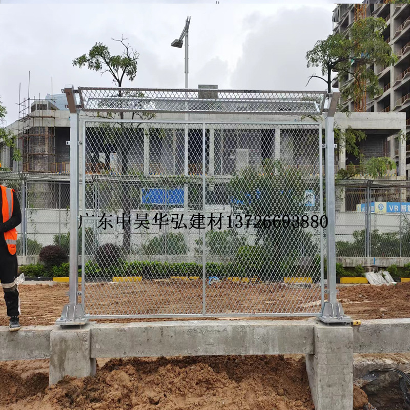 高速公路护栏网围栏网隔离栏边框护栏双边丝护栏网防护铁丝网