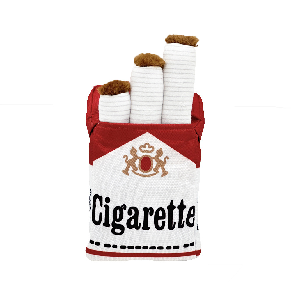 Productos para mascotas transfronterizos con cajas de cigarrillos, juguetes de voz para perros, juguetes para perros, mascotas, juguetes para perros, mascotas, mascotas