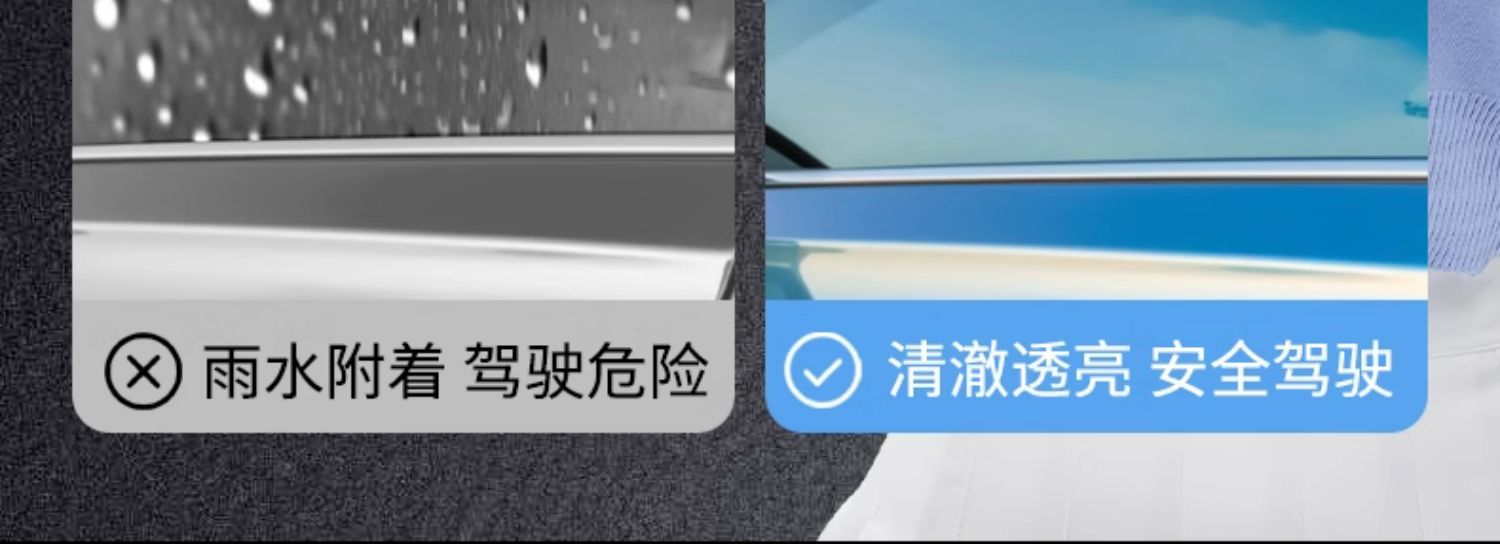 Rearview mirror rainproof car glass rainproof agent reversing mirror artifact rainy day film waterproof water drive anti-fog