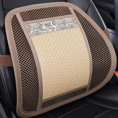 Waist support — Car Lumbar Support Summer Honeycomb - ice-silk-waistrest-beige-1339b-single-pack