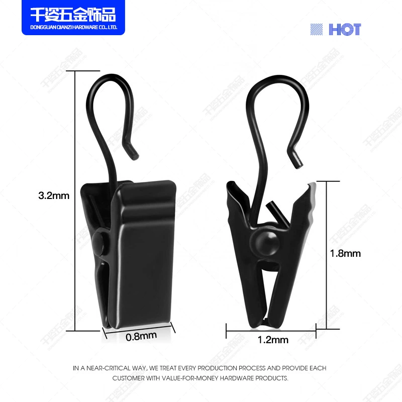 Cloth stainless steel, curtain, metal accessories, style