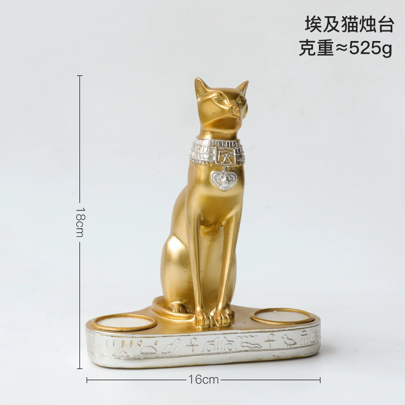 Золотой модный креативный Resin-декор для гостиной, интернет-знаменитость