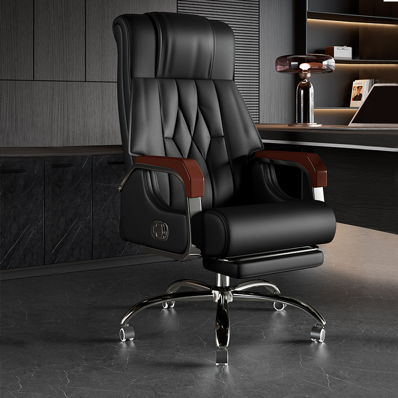 Boss Chair, Computer Chair, Home Lunch Break Reclining Massage Chair, Business Leather Executive Chair, Office Chair