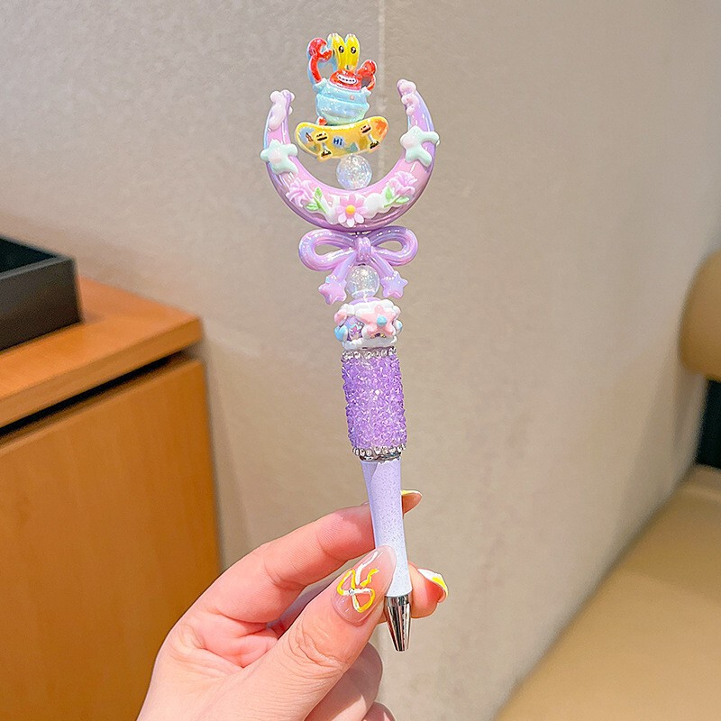 クロミ回転ボールペン子供の漫画かわいい文具ペン学生特別な女の子試験解答ゲルペン|undefined