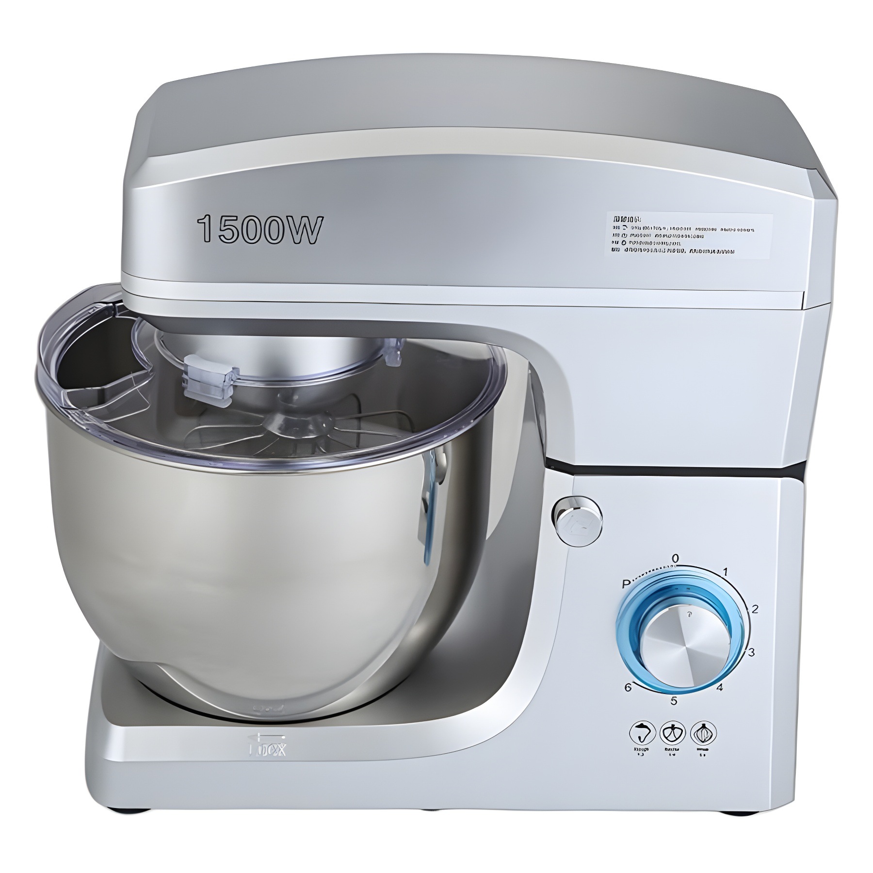 Máquina de harina comercial multifuncional 1500W máquina de cocinero 7L de gran capacidad crema dispensadora de huevos batida eléctrica