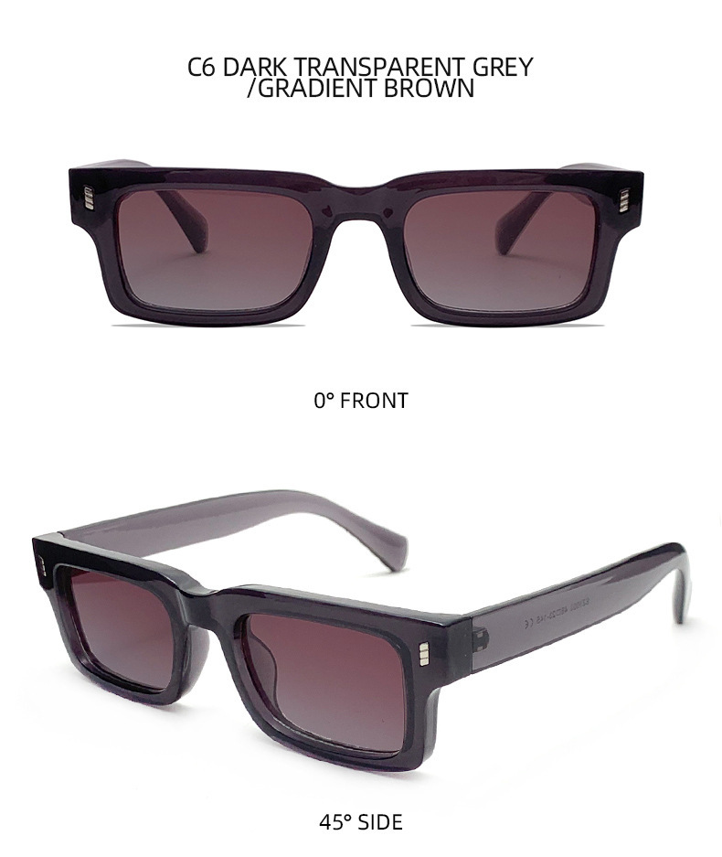 2024 spring retro small frame sunglasses European and American trend cross-border square sunglasses anti-ultraviolet foreign trade new_voghion.com