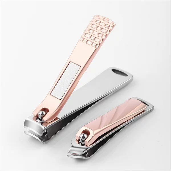 Wholesale Multifunctional Open Oblique Nail Clippers Large Nail Clippers Stainless Steel Nail Scissors Set Manicure Tools
