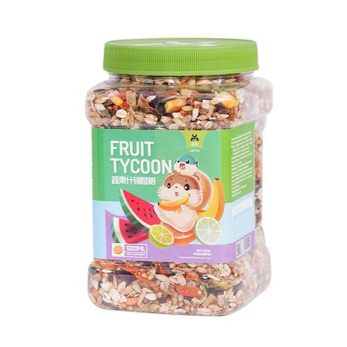 Pet Shangtian Hamster Food Staple Food Fruits and Vegetables Small Golden Bear Snacks Flowery Rat Mealworm Food Feed Supplies