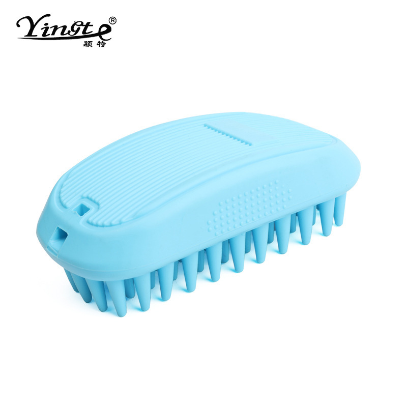 Suministros para mascotas, baño para mascotas, cepillo de masaje, limpieza para perros, herramientas de baño, limpieza de baño, cabello flotante