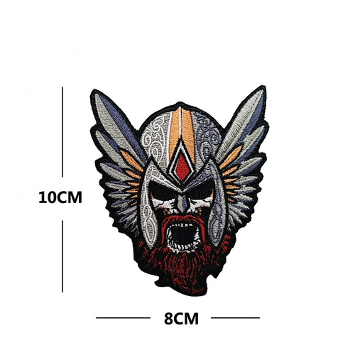 Brightly colored embroidered armor warrior morale badge Velcro armband cross-border supply