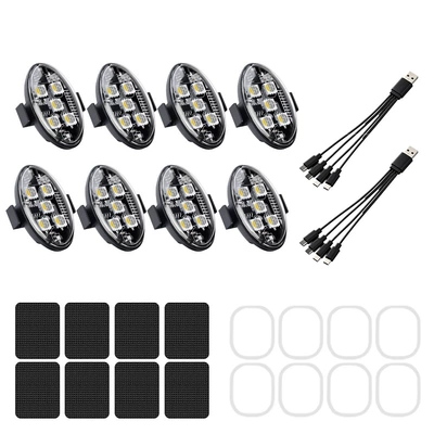 5-light aircraft light, Other lights - 8-lights-1-remote-control