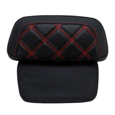 Motorcycle modified Harley large Motorcycle cushion - red-plaid