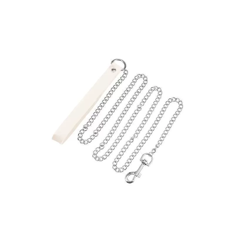 Bell Choker Necklace, Small Bell with Chain, Leather or Rope Styles, 43 cm Length