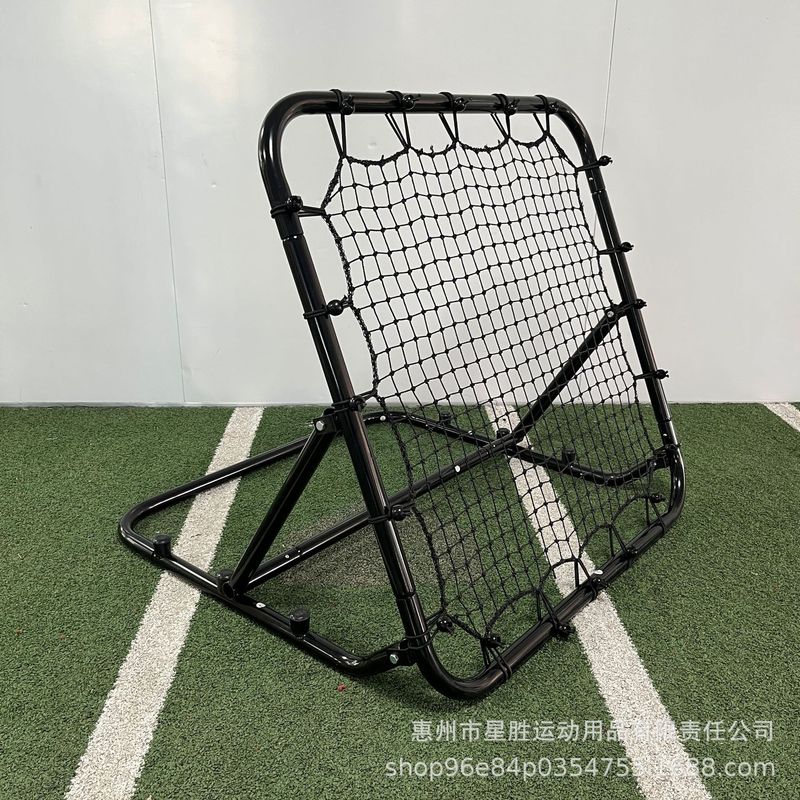 足球门反弹网训练网可调角度折叠收纳加厚铁管框架有结PE加粗网|undefined