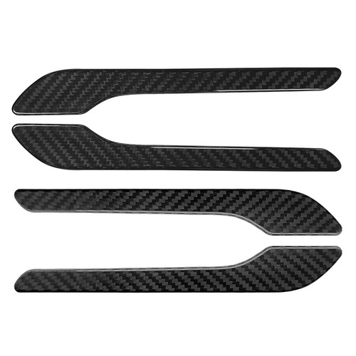 Applicable for Tesla Model 3/Y True Carbon Fiber Door Handle Protection Tape, Handle Scratch-Resistant Dry Carbon Film Accessory