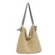 Han Feng Straw Woven Bag Women's Handbag All-match Seaside Vacation Woven Beach Bag Large Capacity Shoulder Underarm Bag