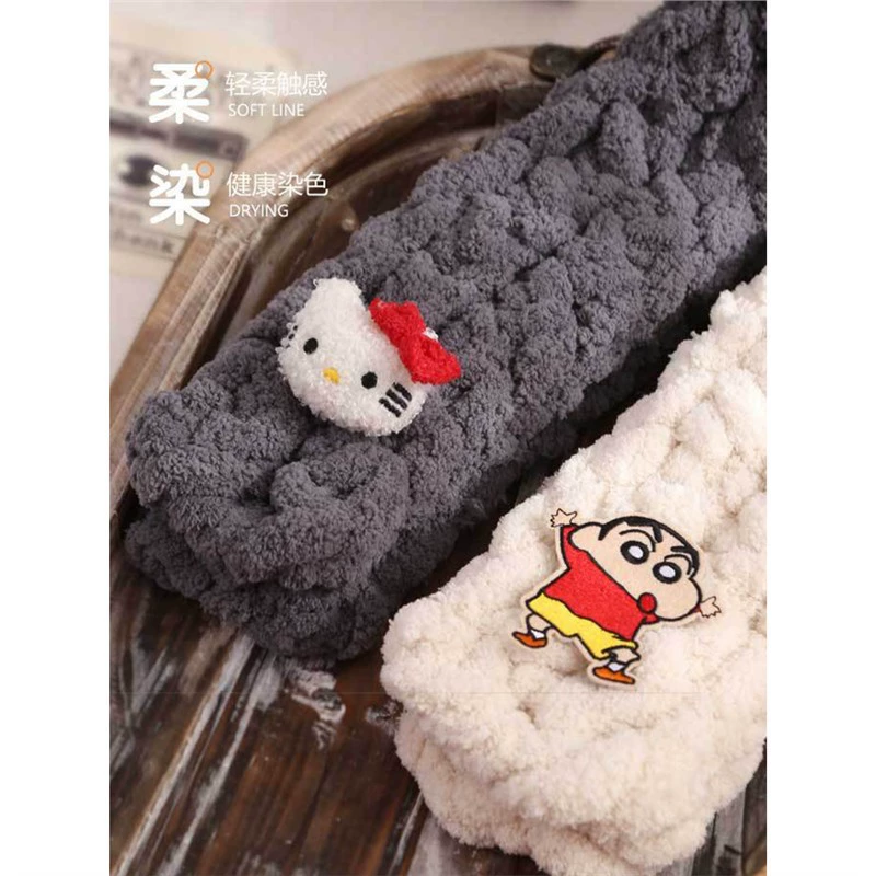 Crayon Shin-chan тот же шарф с ниткой шарф из пальца