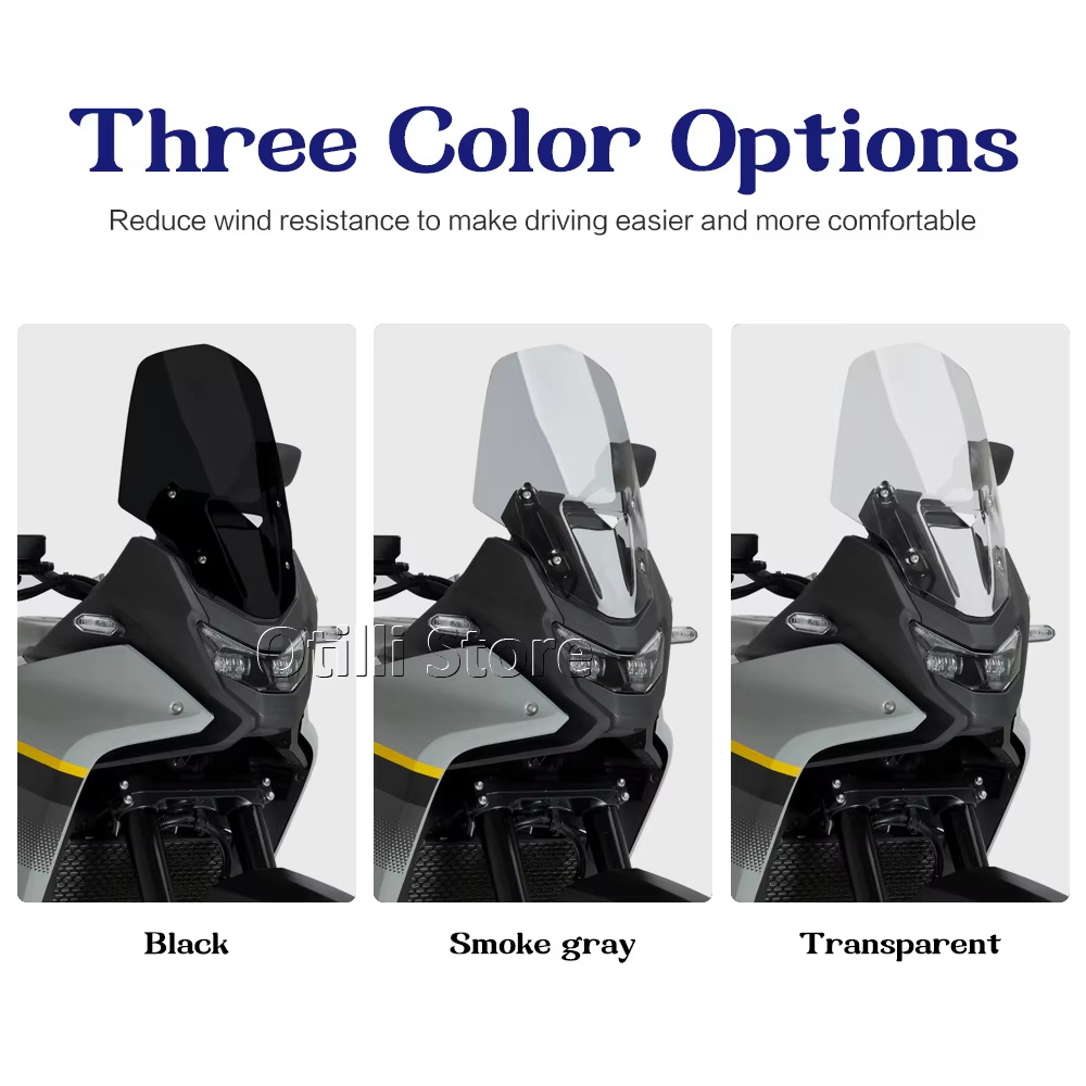 Honda Xl750 Transalp 2025-2026 Acrylic Windshield Motorcycle Modification Parts