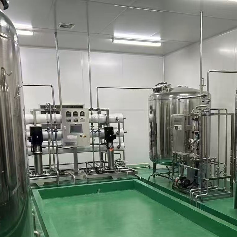 销售二手反渗透纯水设备 RO双级水处理1吨不锈钢净水设备