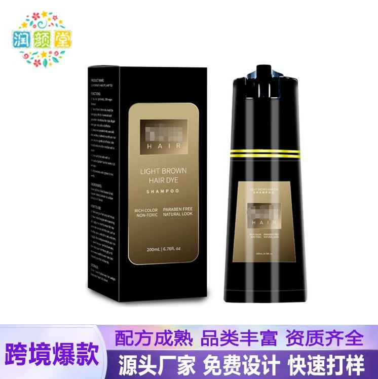 Шампунь-краска для волос Nova Hair Dye Shampoo быстрый цвет