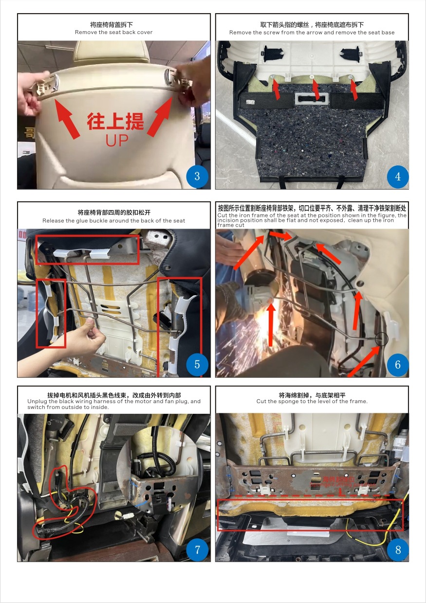 Suitable for 15-24 Toyota Alpha 30 Series 40 Series Chair Back Small Table Wilfa Dining Table Interior Modification