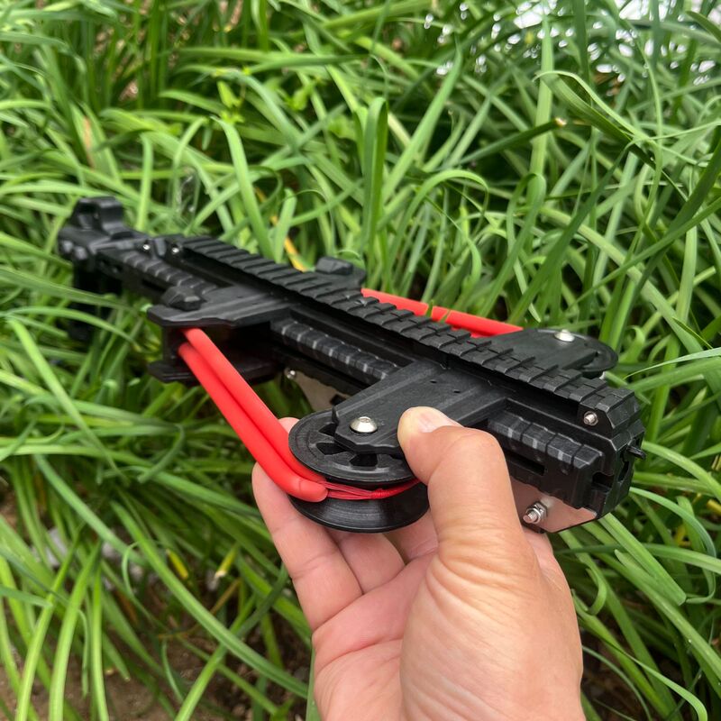 Folding Slingshot for Adults, High Precision, Powerful, Rapid-Fire, Accurate, Outdoor, Foreign Trade, Cross-Border, Laser Folding Slingshot for Adults, High Precision, Powerful, Rapid-Fire, Accurate, Outdoor, Foreign Trade, Cross-Border, Laser