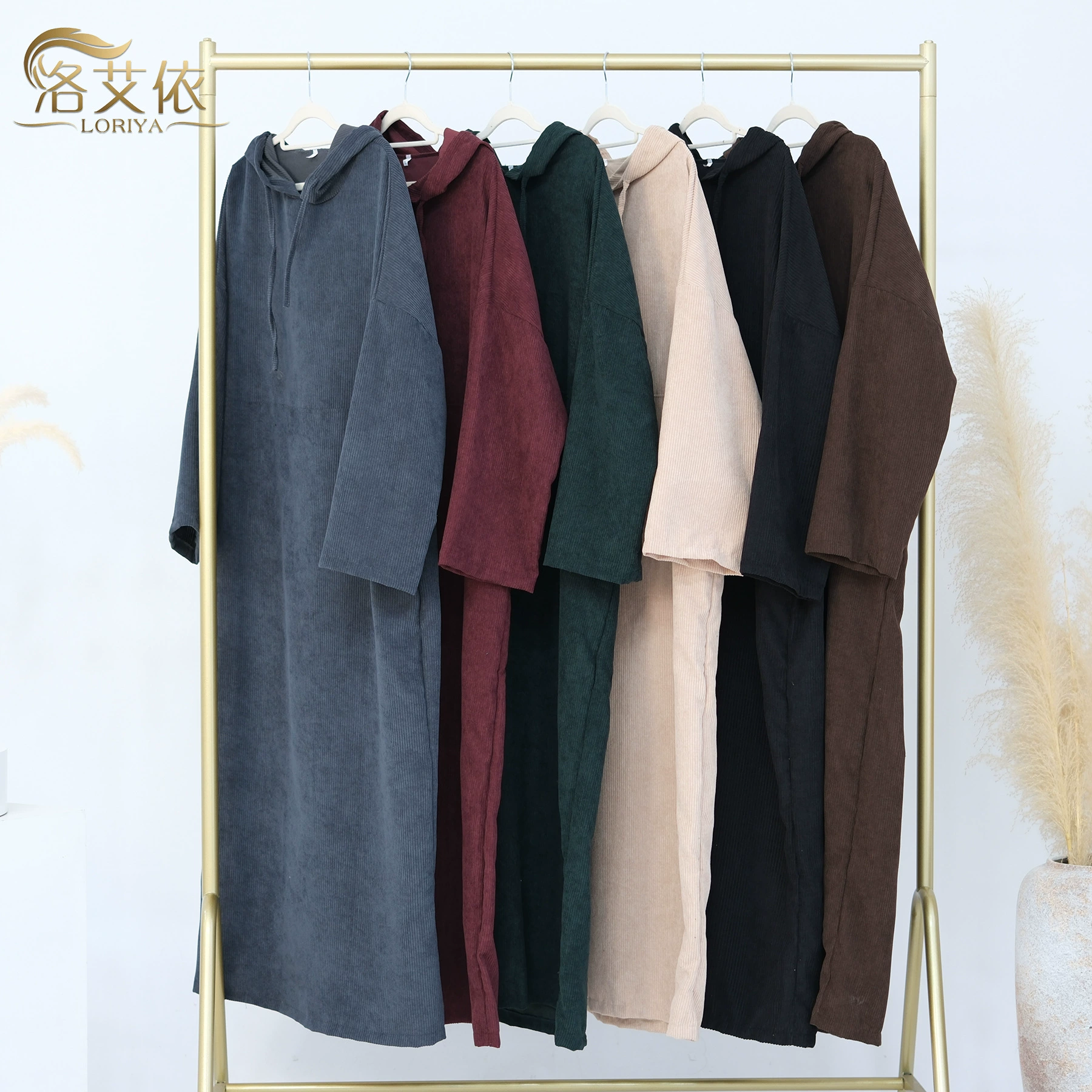 2024Loriya AliExpress Амазонка Турция Дубай Весна Лето Осень Зимняя Свободное Повседневное Платье LR890